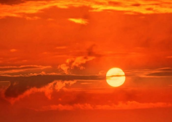 Sunrise Framed Print