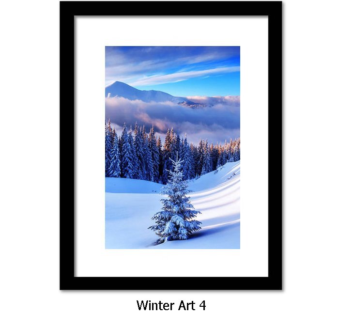 Winter Art Framed Print