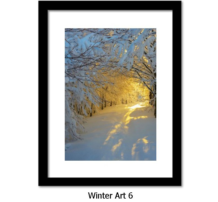 Winter Art Framed Print